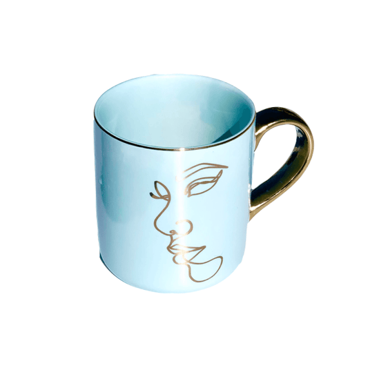 Baby Blue Ceramic Mug